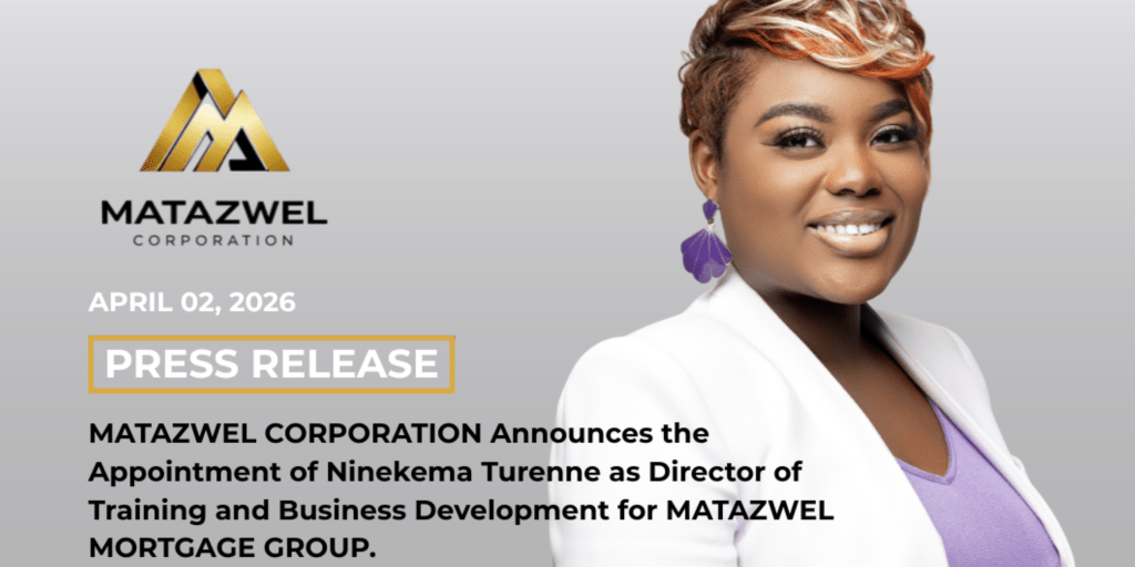 Matazwel Corporation Appoints Ninekema Turenne as New&nbsp;Director